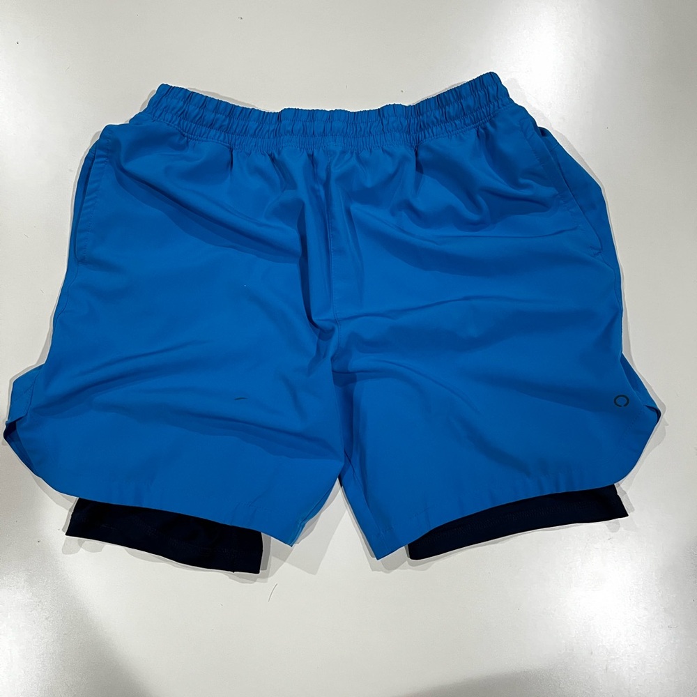 2-in-1 Lined Athletic Shorts